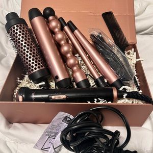 Wavytalk 5 IN 1 Curling Wand Set
Different size can make different hairstyles